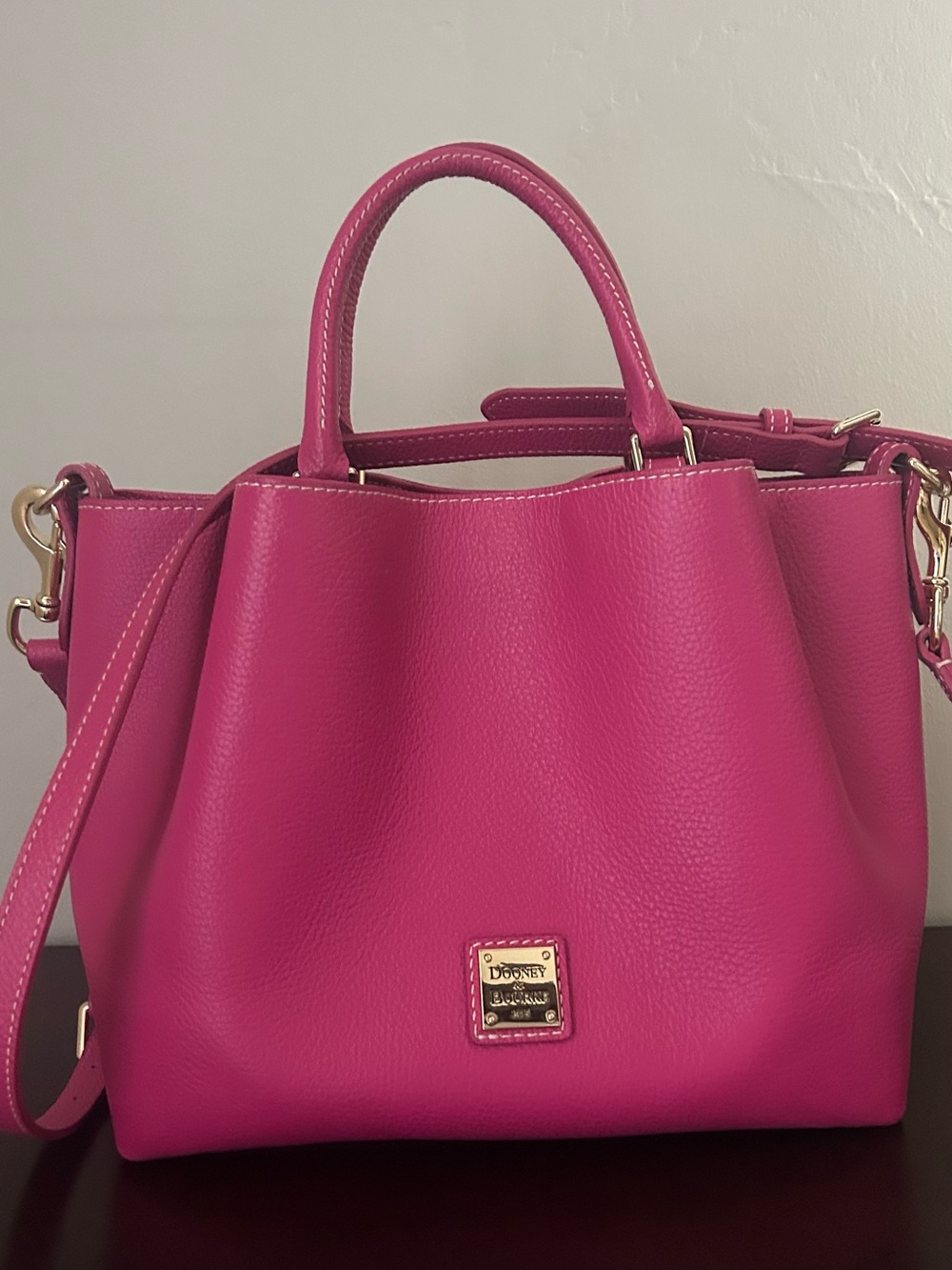 Dooney & Bourke Lucca Pebble Leather Large Barlow Tote
